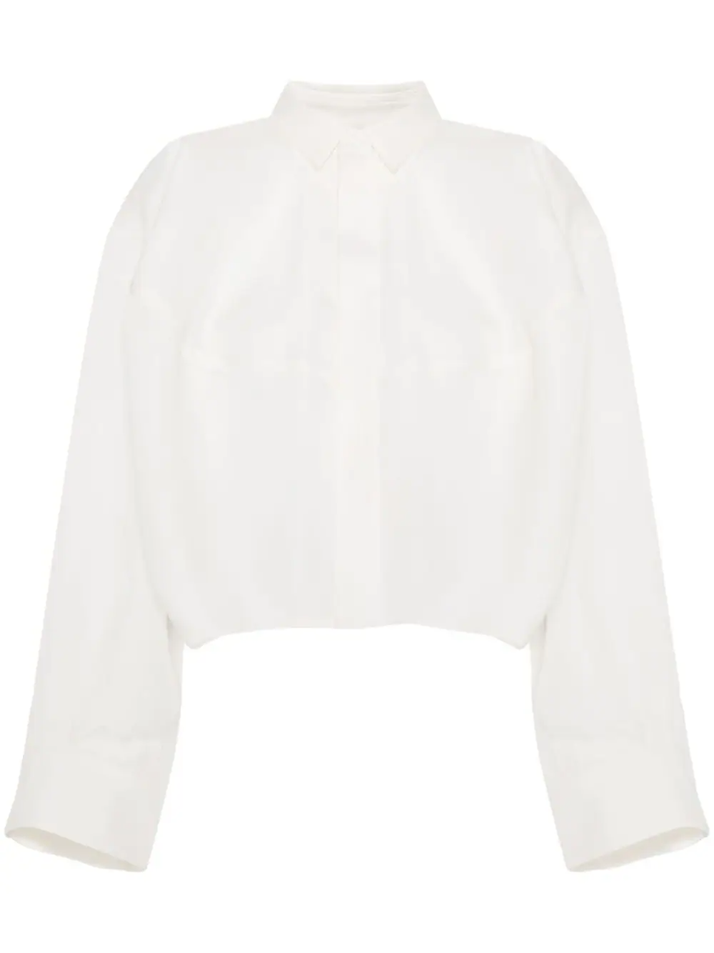 Double Faced Silk Cotton Shirt