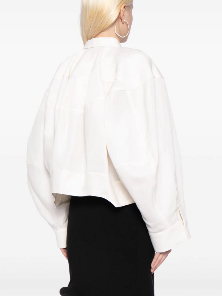 Double Faced Silk Cotton Shirt