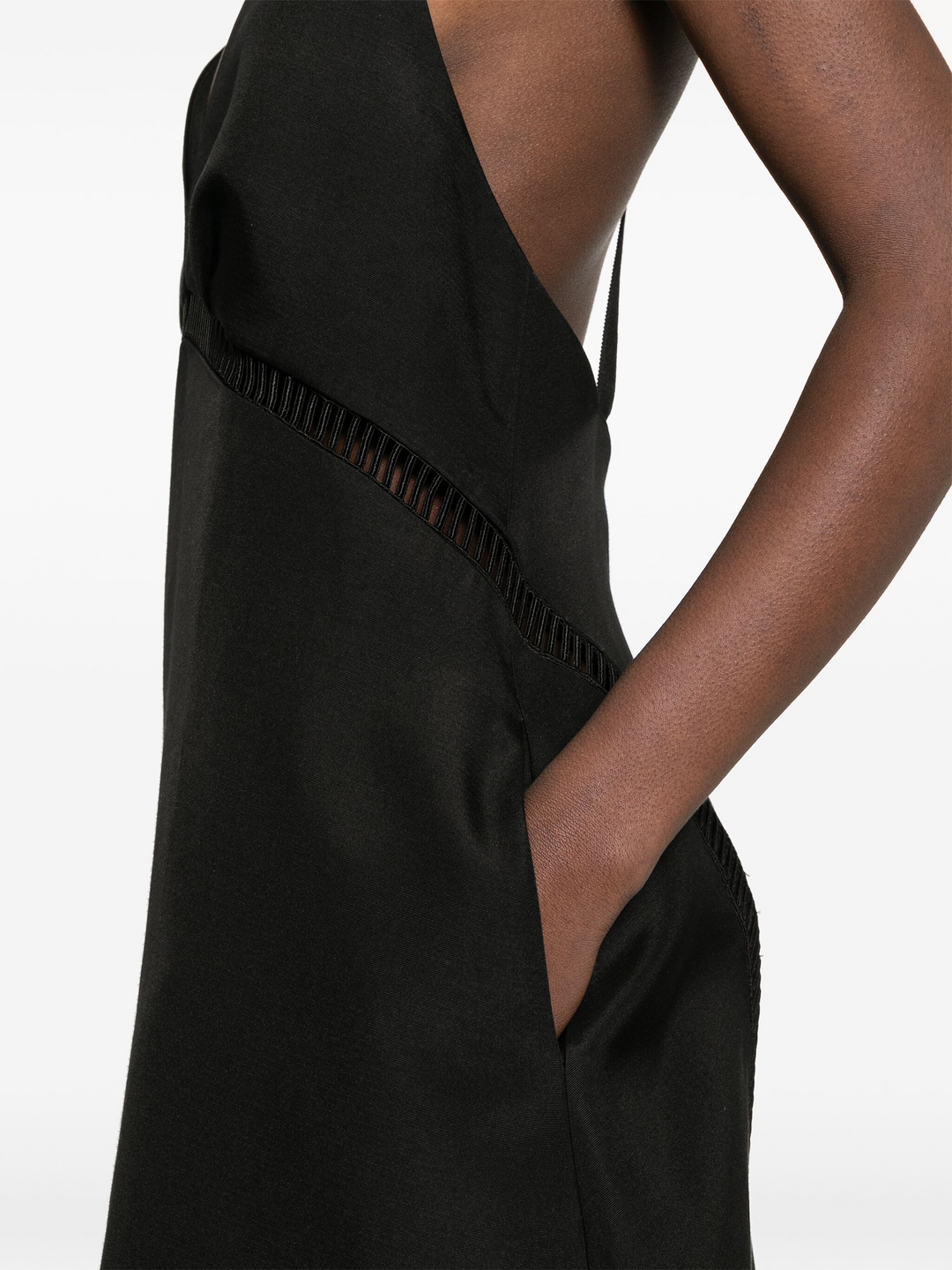 Double Faced Silk Cotton Dress