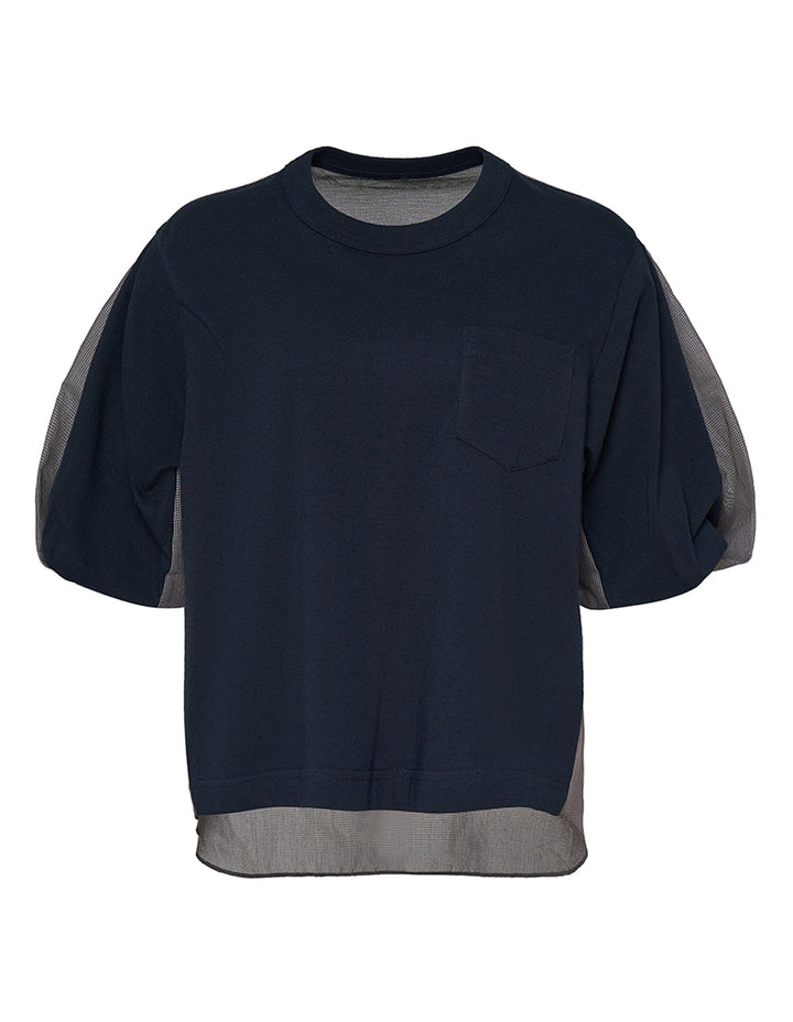 Chalk Stripe Glencheck Tshirt