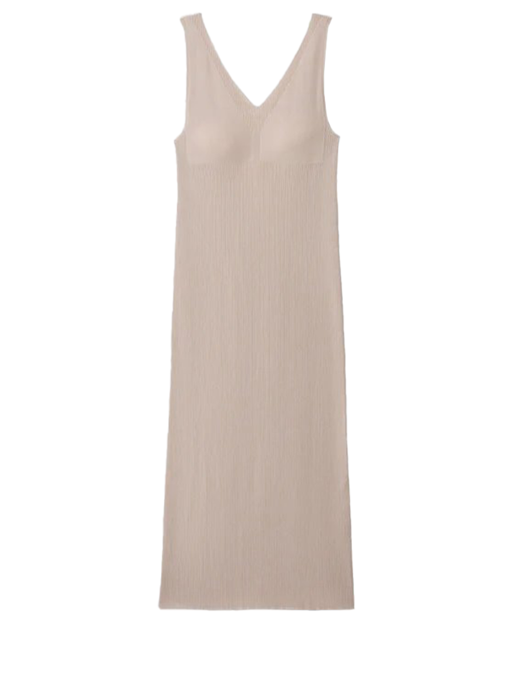 Rib Sleeveless Dress