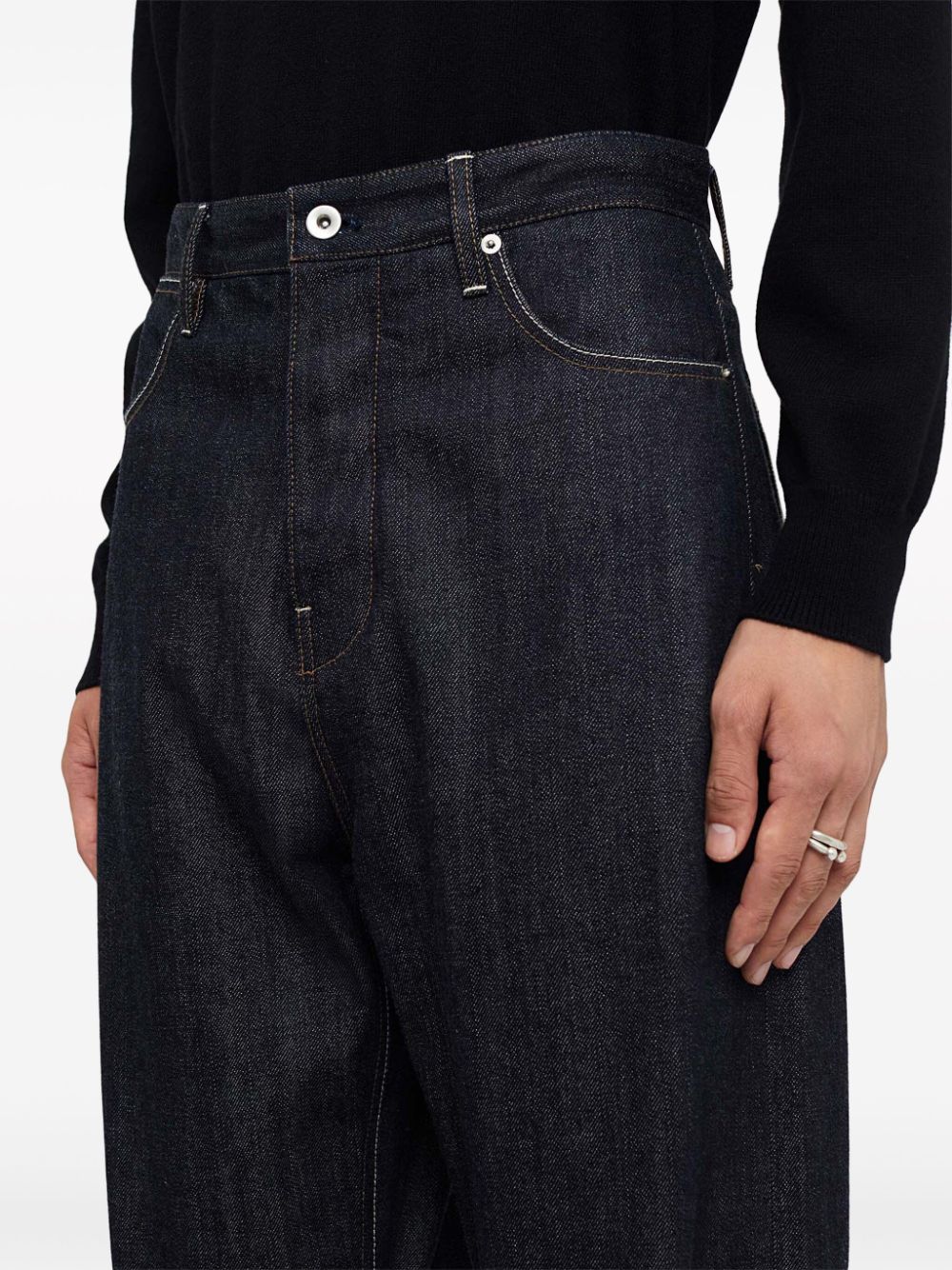 Loose Denim Trousers