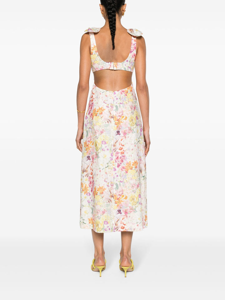 Harmony Tie Shoulder Midi Dress