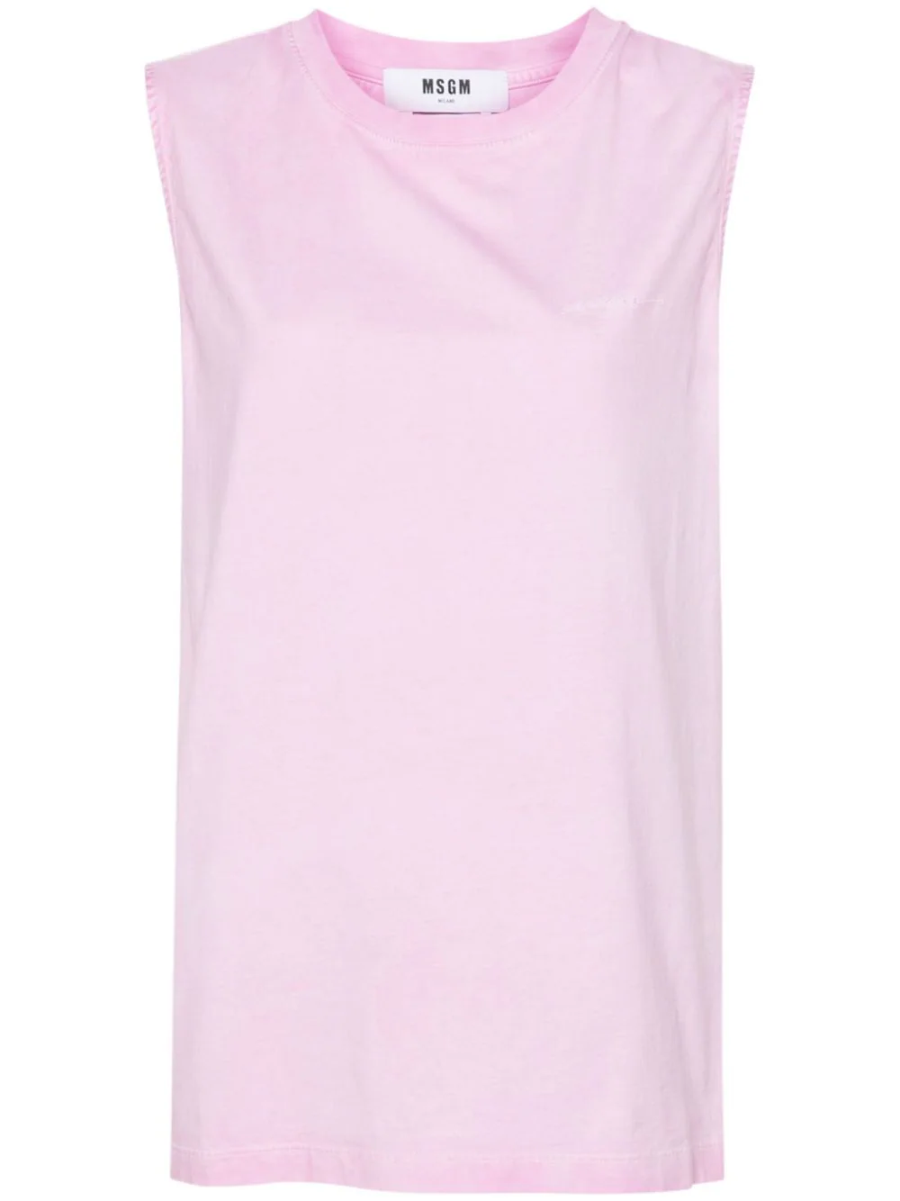 Pink Gradient Sleeveless Tee