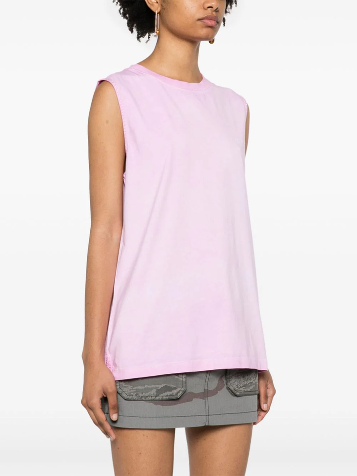 Pink Gradient Sleeveless Tee