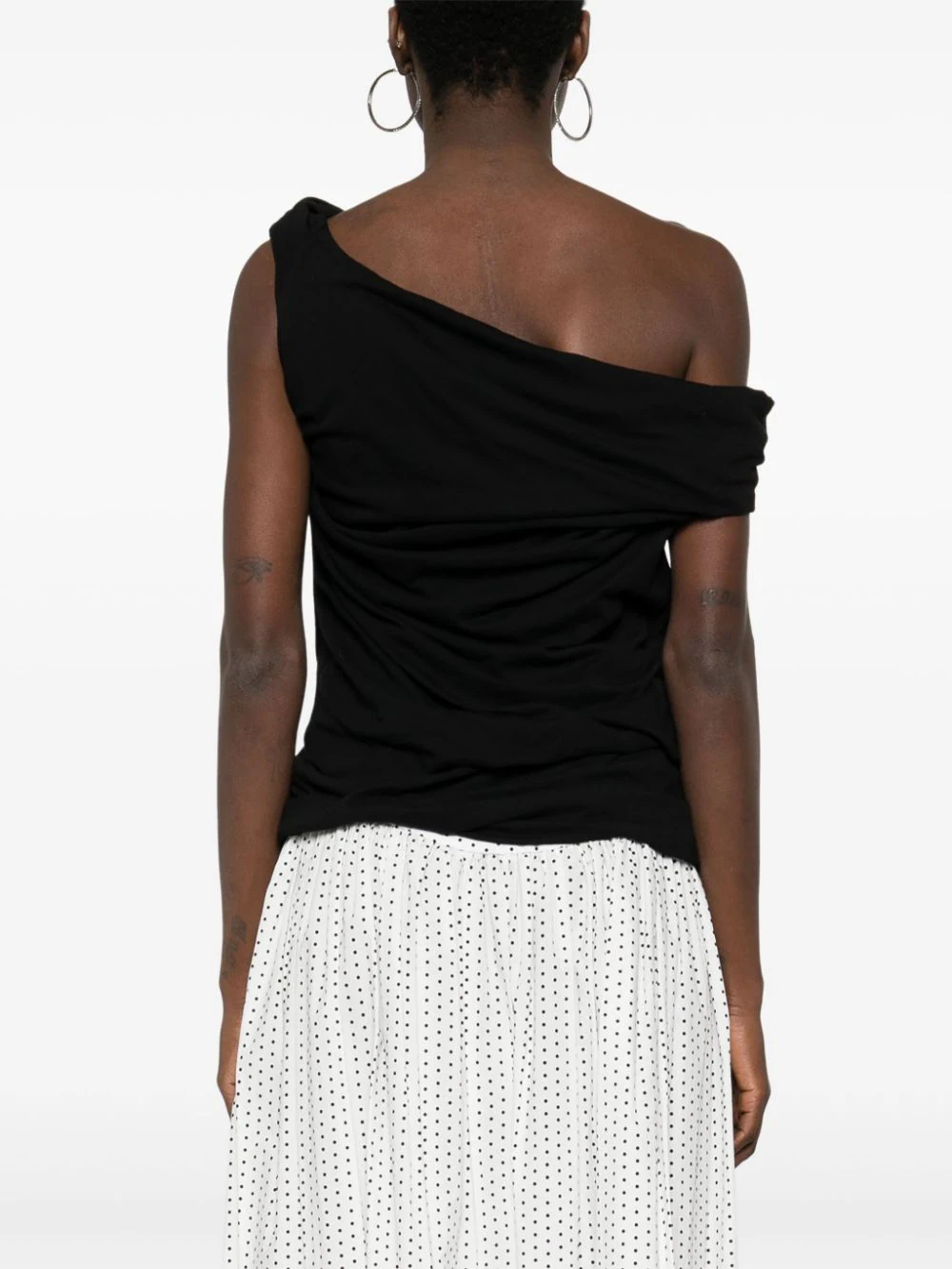 Asymmetrical One Side Off Shoulder Top