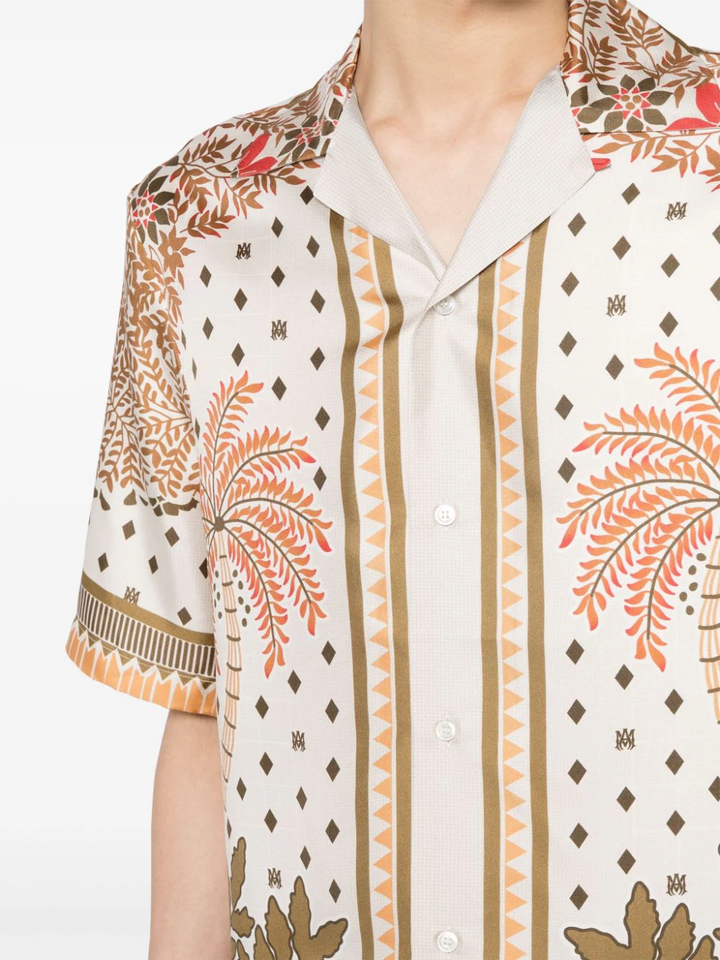 Palm Tree Bowling Shirt