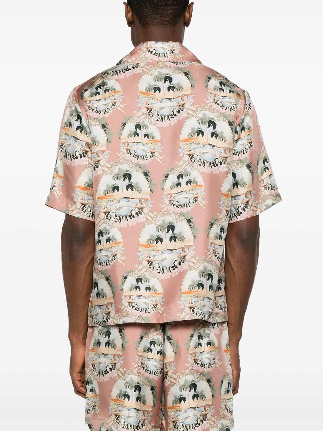 All Over Palm Bowling Shirt