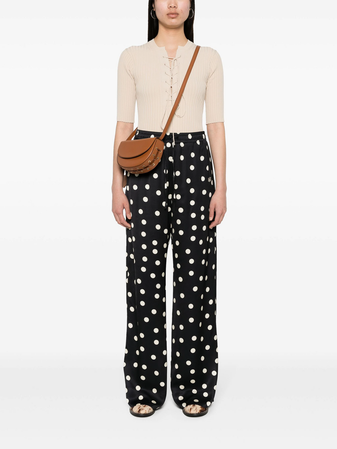 Polka Dots Print Pyjama Pants