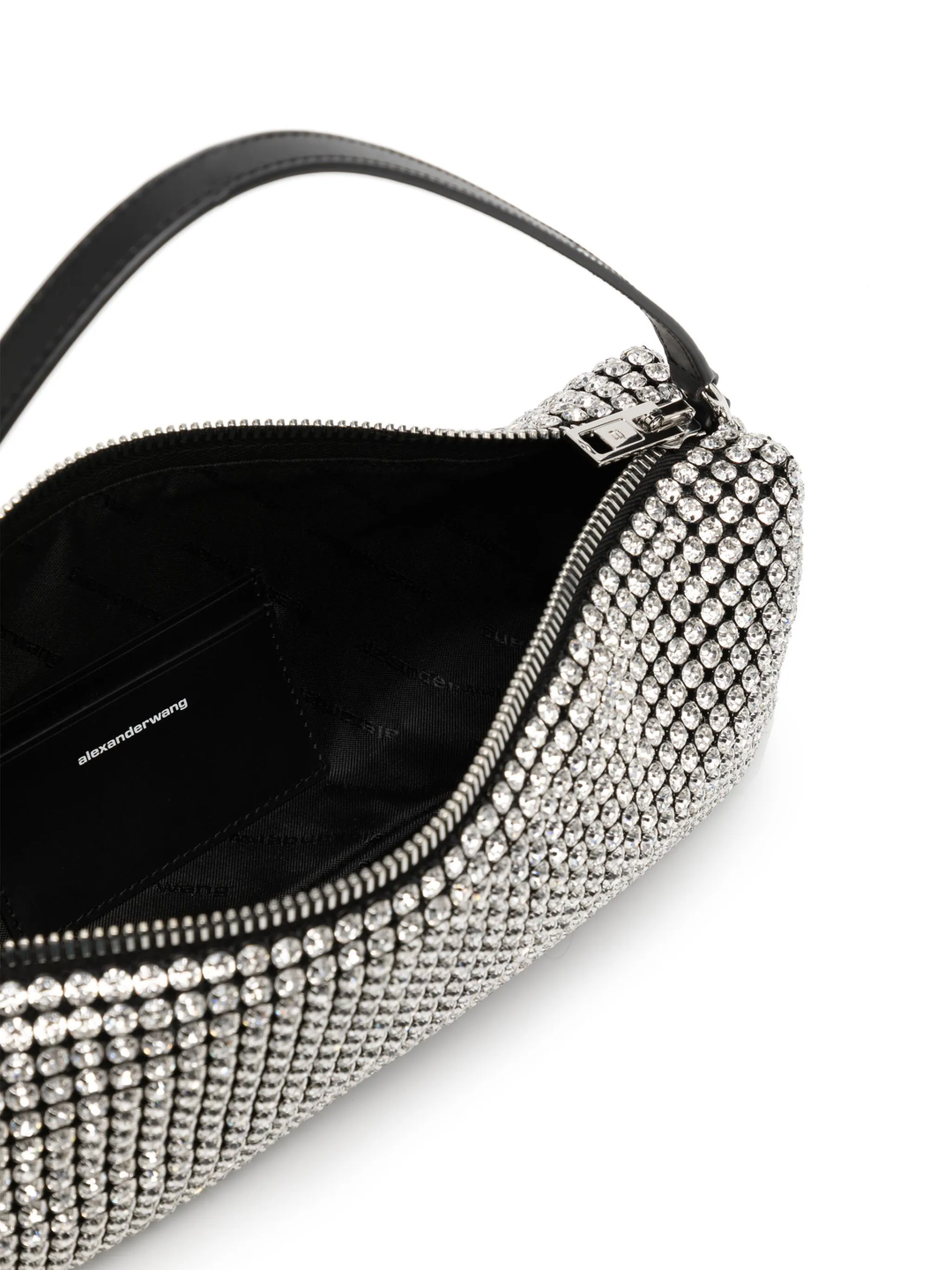 Heiress Flex Bag In Crystal Mesh