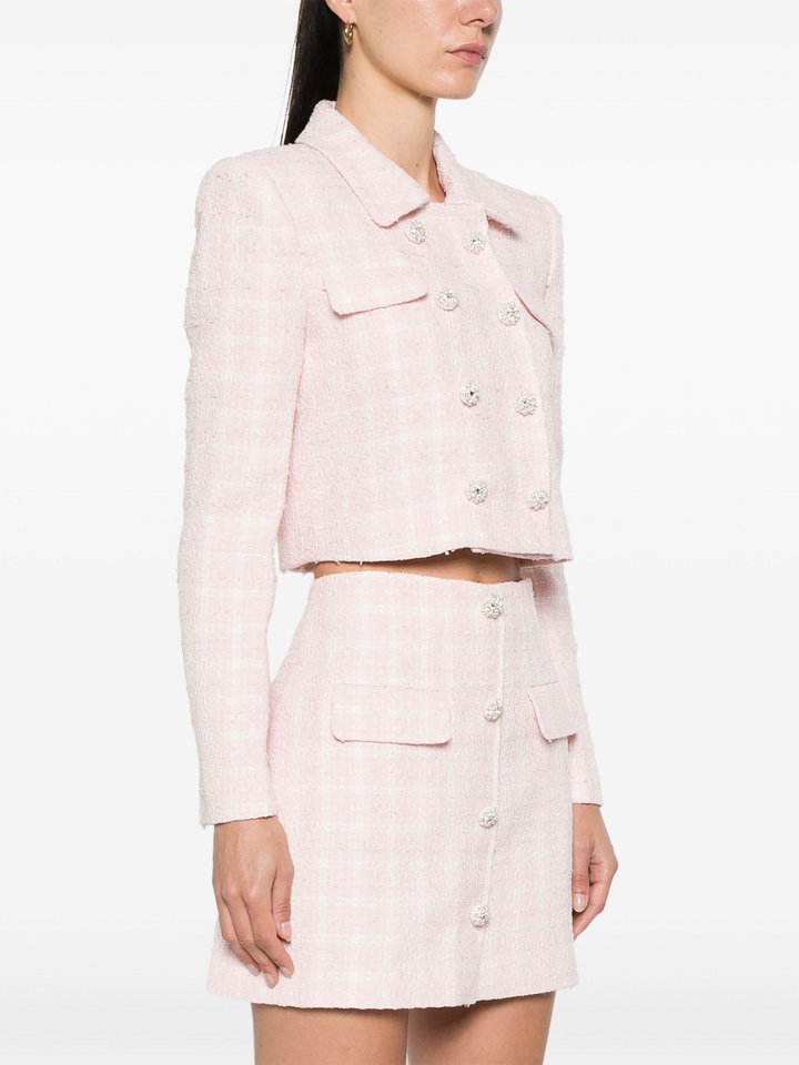 Pink Boucle Jacket