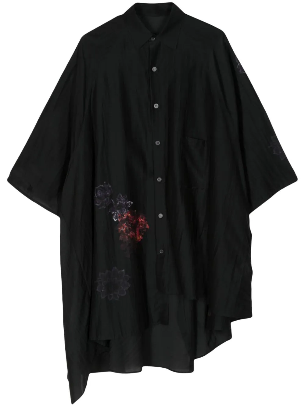 Raglan Short Sleeve Blouse