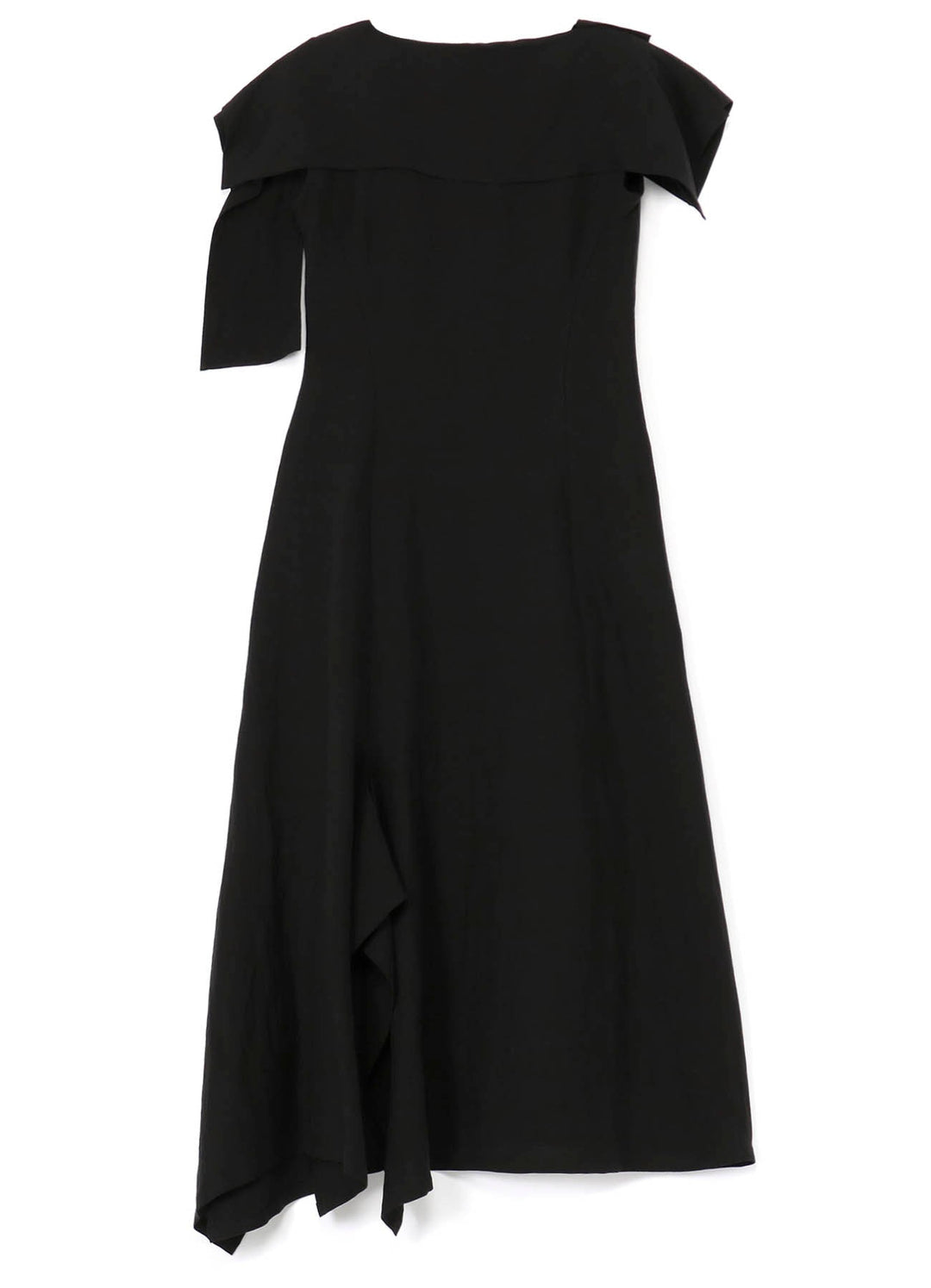 Flap Neckline Dress