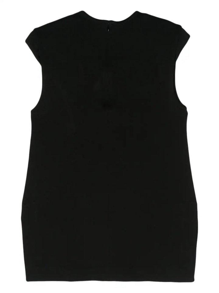 Crew Neck Sleeveless Top