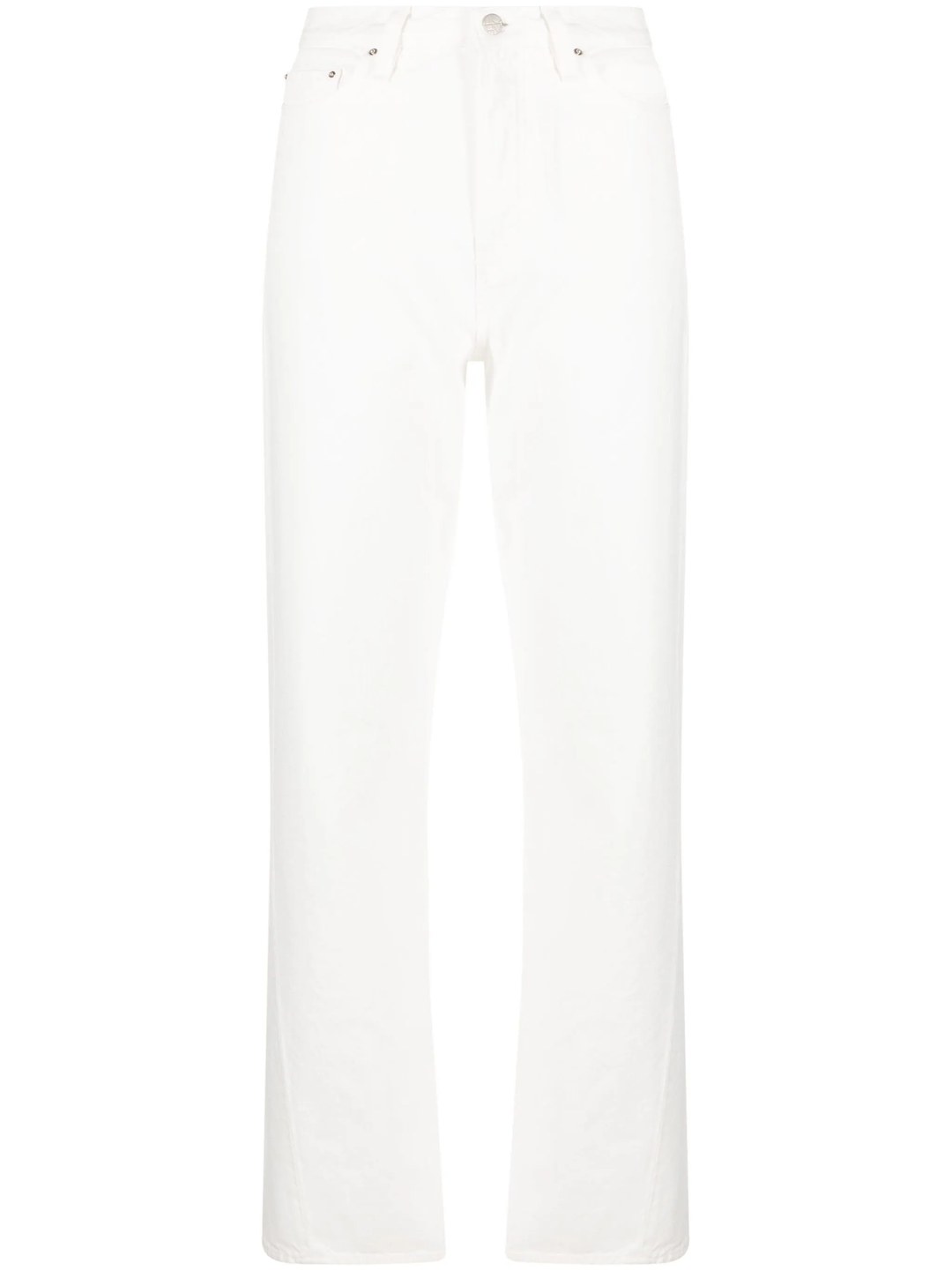 Twisted Seam Denim Full Length Jeans