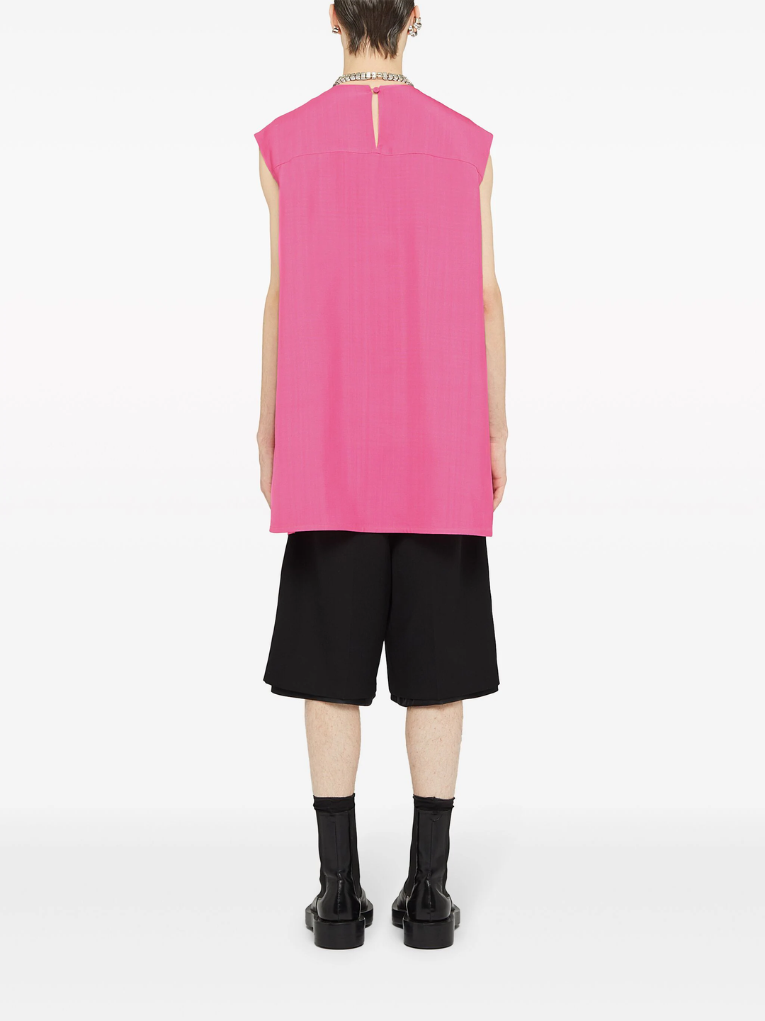 Regular Fit Sleeveless Top