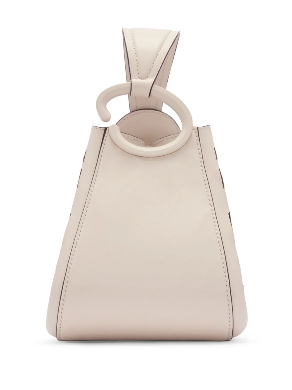 레이저 탑 핸들이 있는 부드러운 송아지 가죽