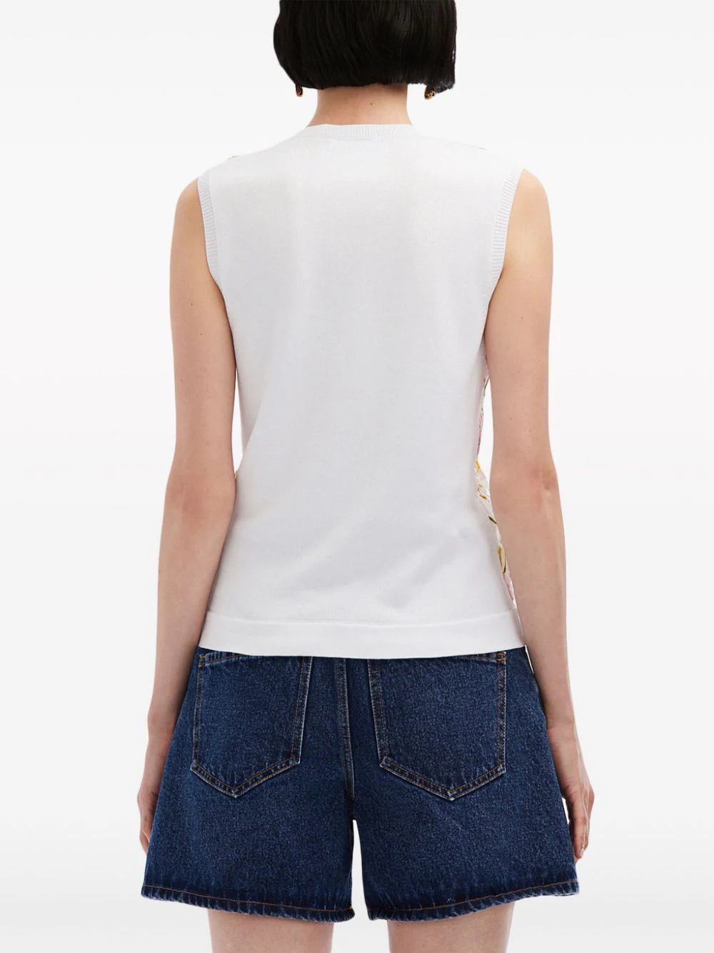 프린트된 혼합 식물 삽입 탑