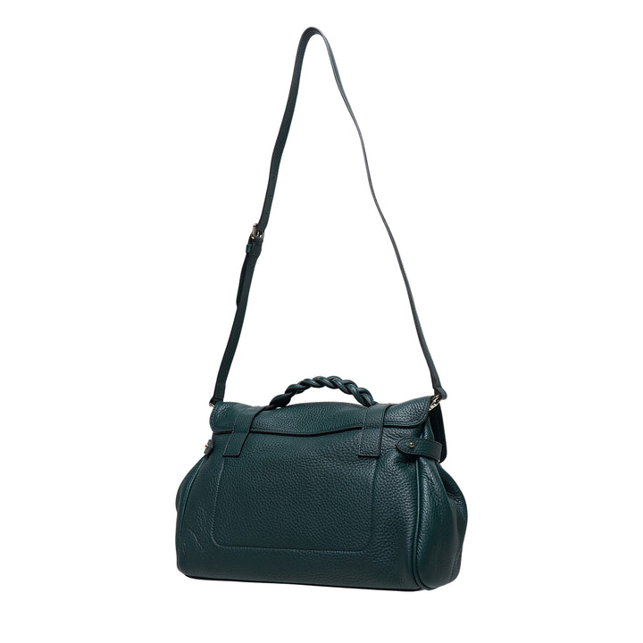 Alexa Mulberry Green Heavy Grain
