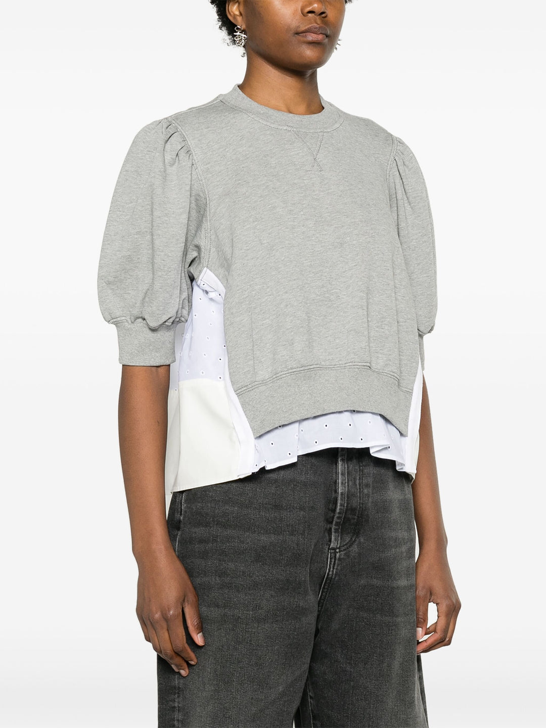 Puff Sleeve Sweatshirt