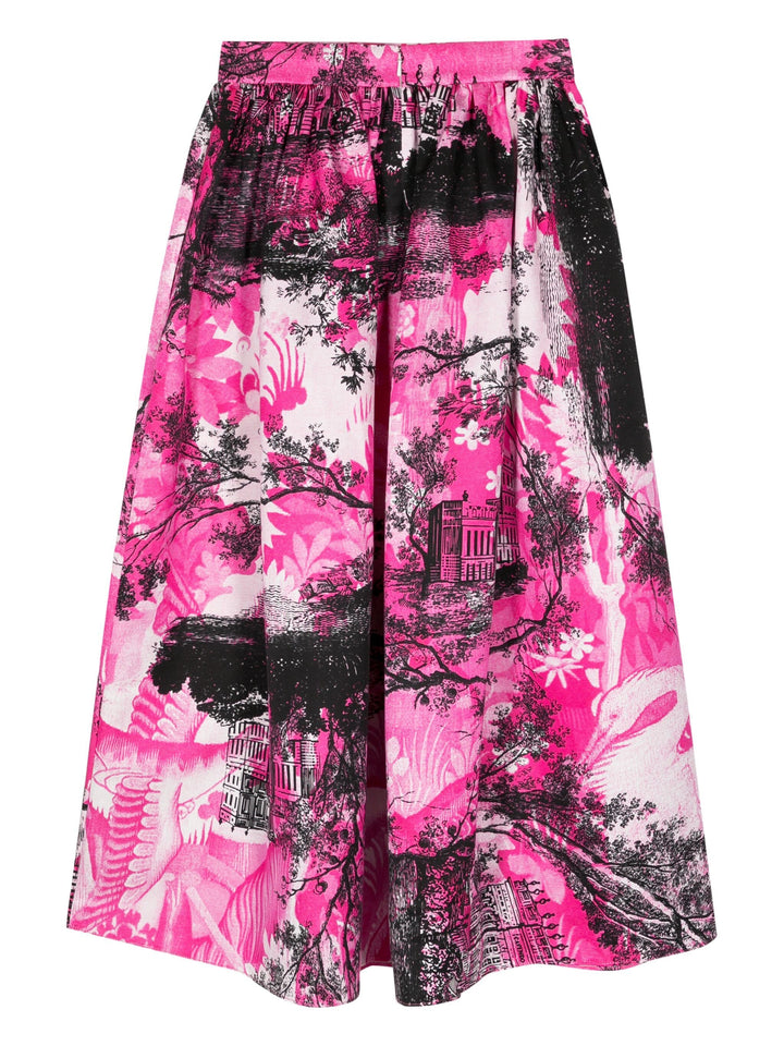 Voulme Midi Skirt