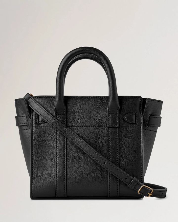 Micro Zipped Bayswater Black Micro Classic Grain