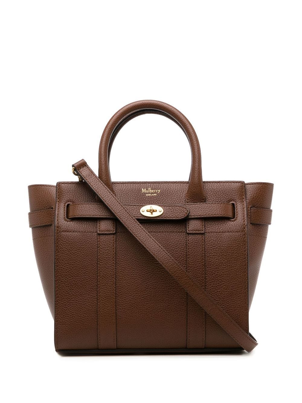 Mini Zipped Bayswater Oak Small Classic Grain