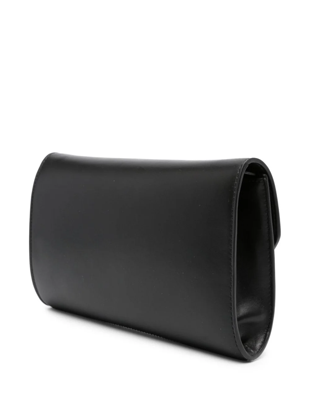 Lana Clutch Black High Gloss Leather