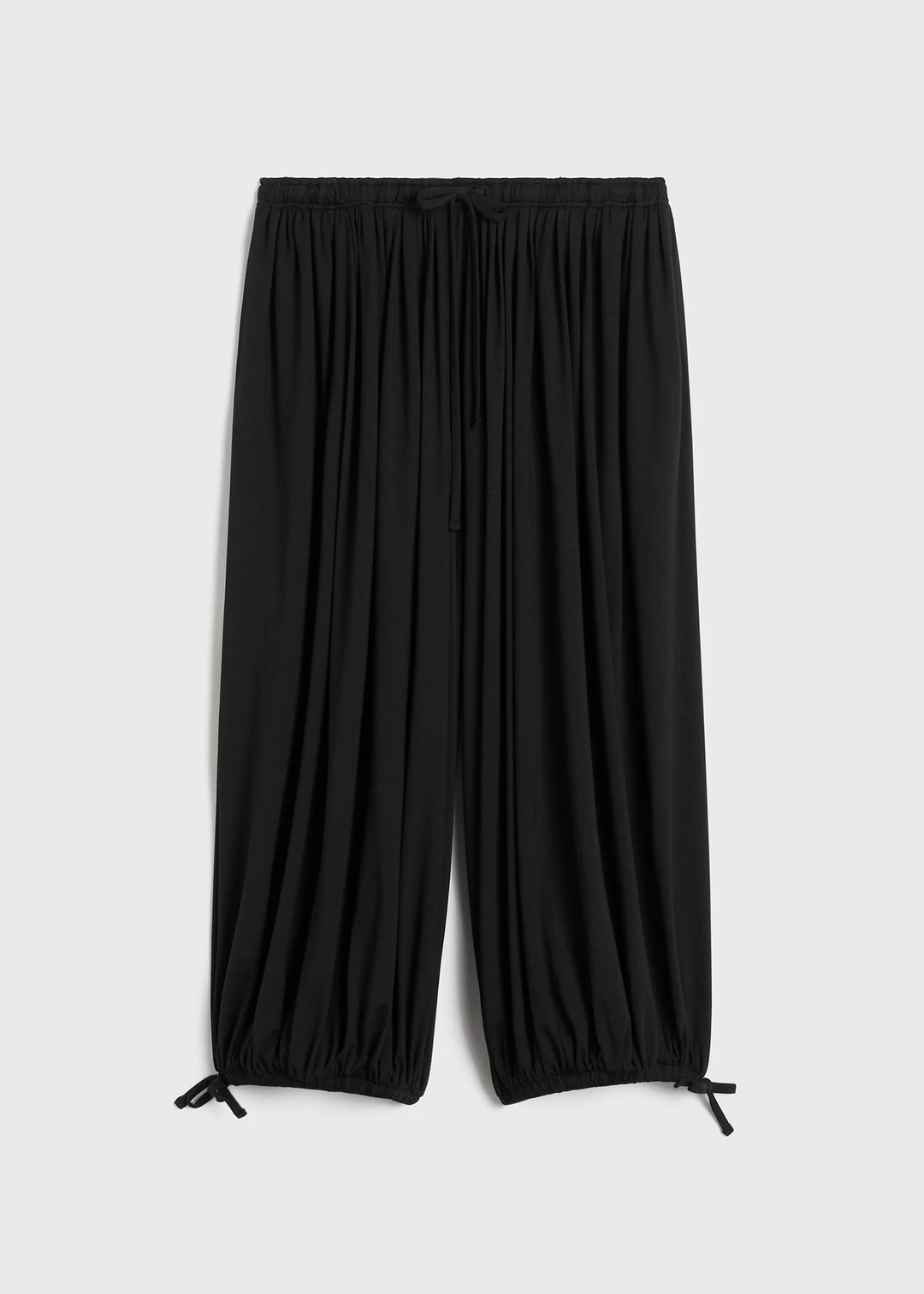 Gathered Jersey Trousers