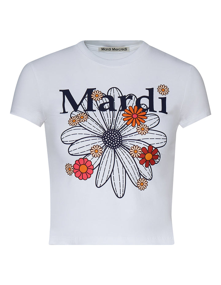 Cropped T-Shirt Flowermardi