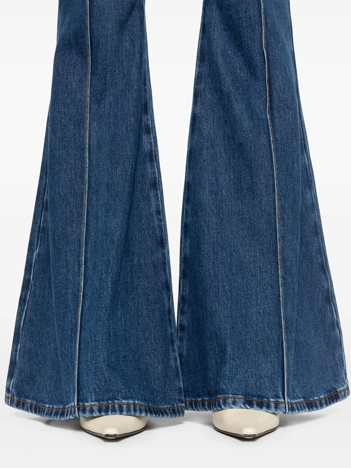 Denim Kick Flare Jeans