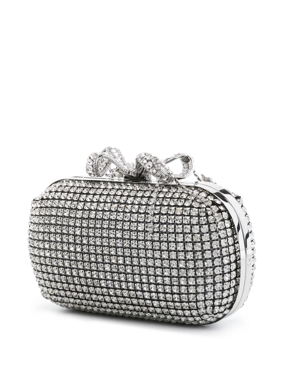 Silver Chainmail Clutch Bag