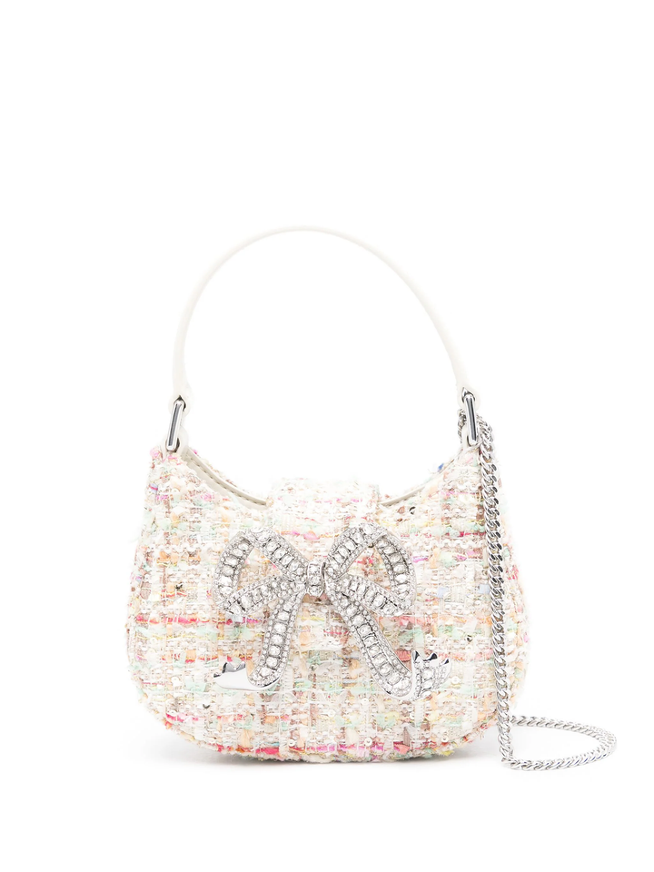 Cream Boucle Micro Bag