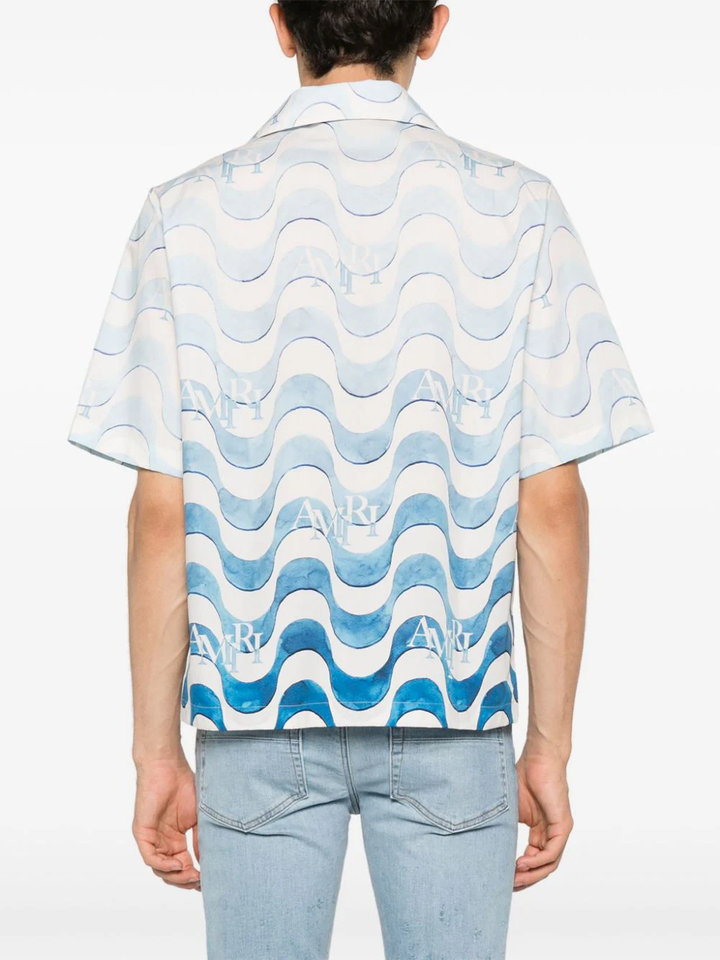 Amiri Staggered Wave Shirt