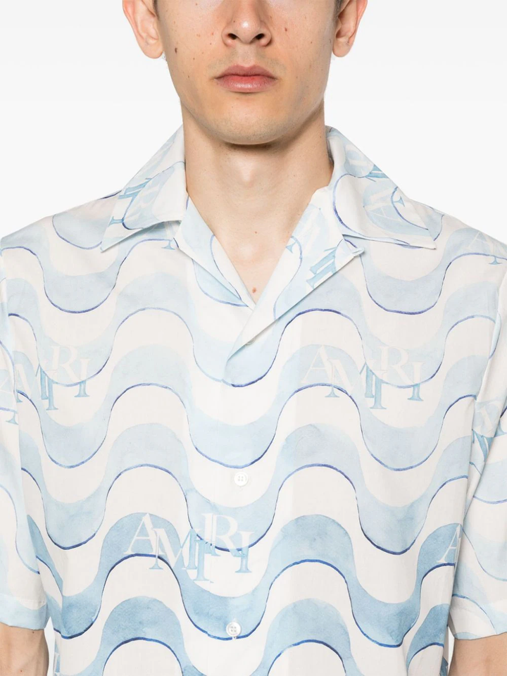 Amiri Staggered Wave Shirt