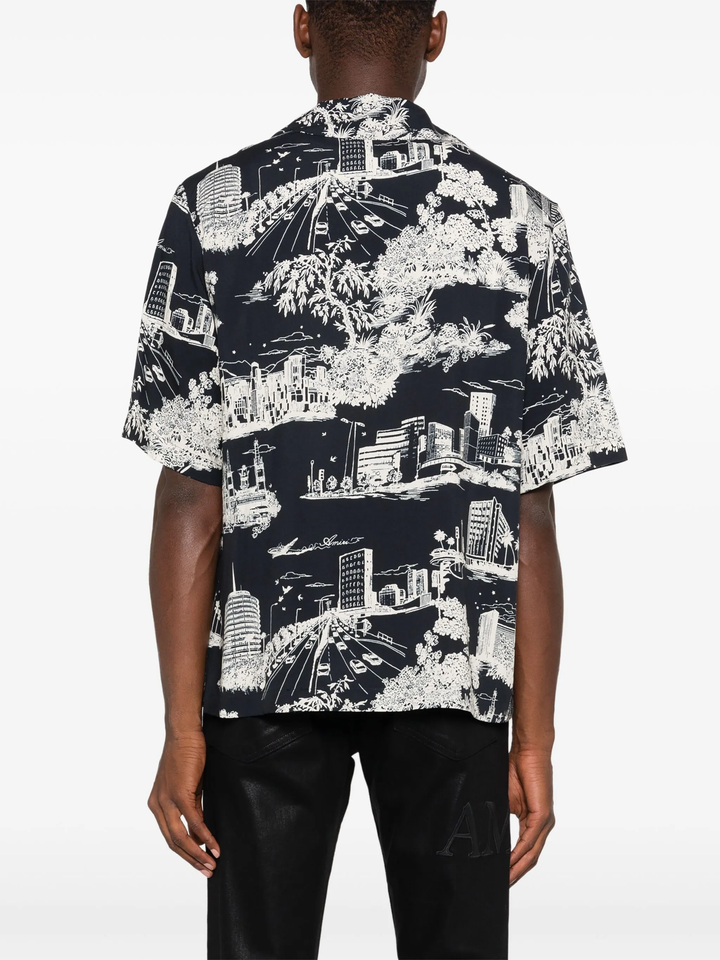 LA Landmark Camp Shirt