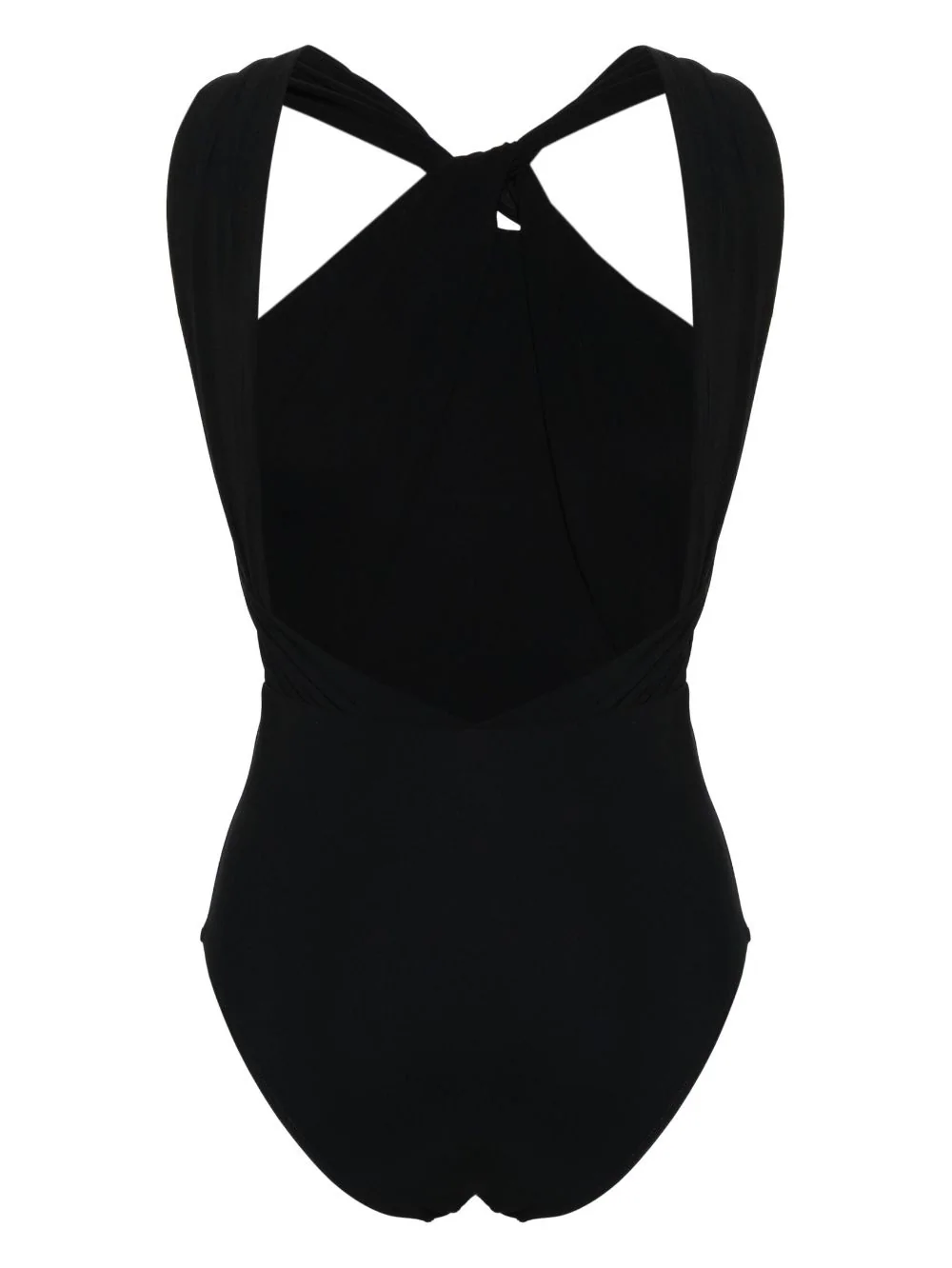 Ottie High Neck Draped One Piece