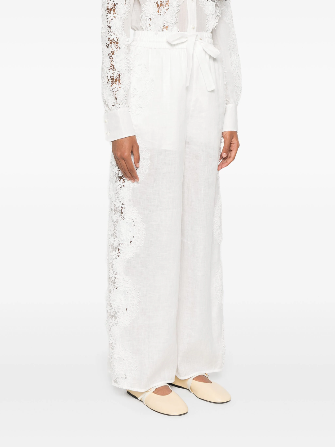 Halliday Lace Flower Pant