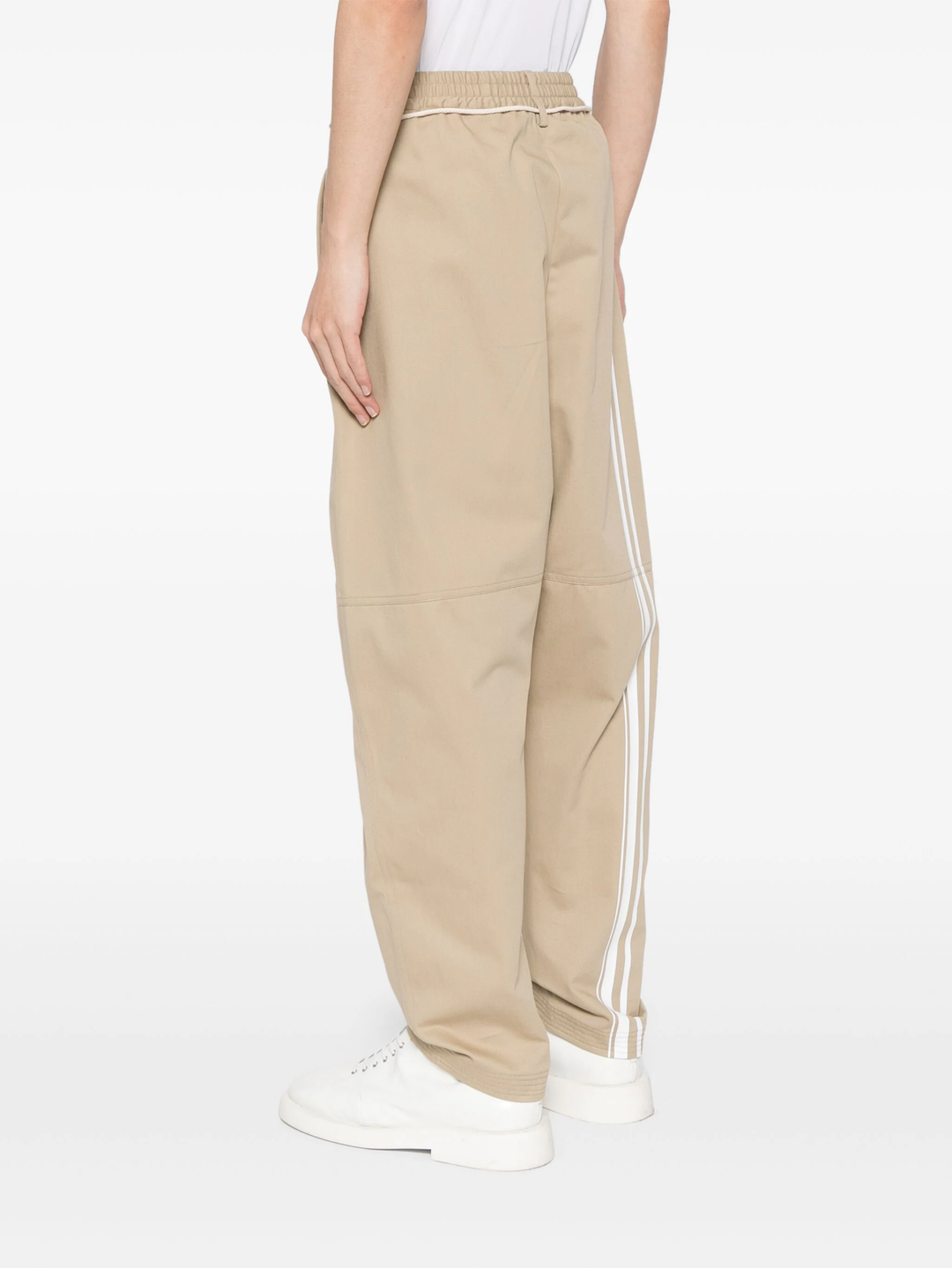 Pleated Drawstring Trousers