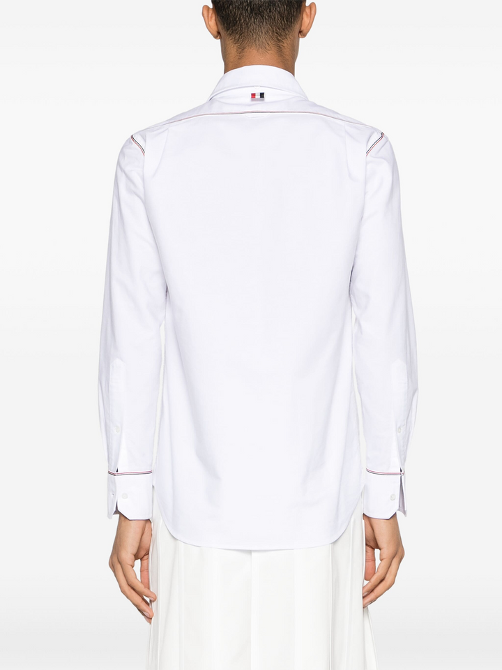 Oxford Grosgrain Framing Shirt
