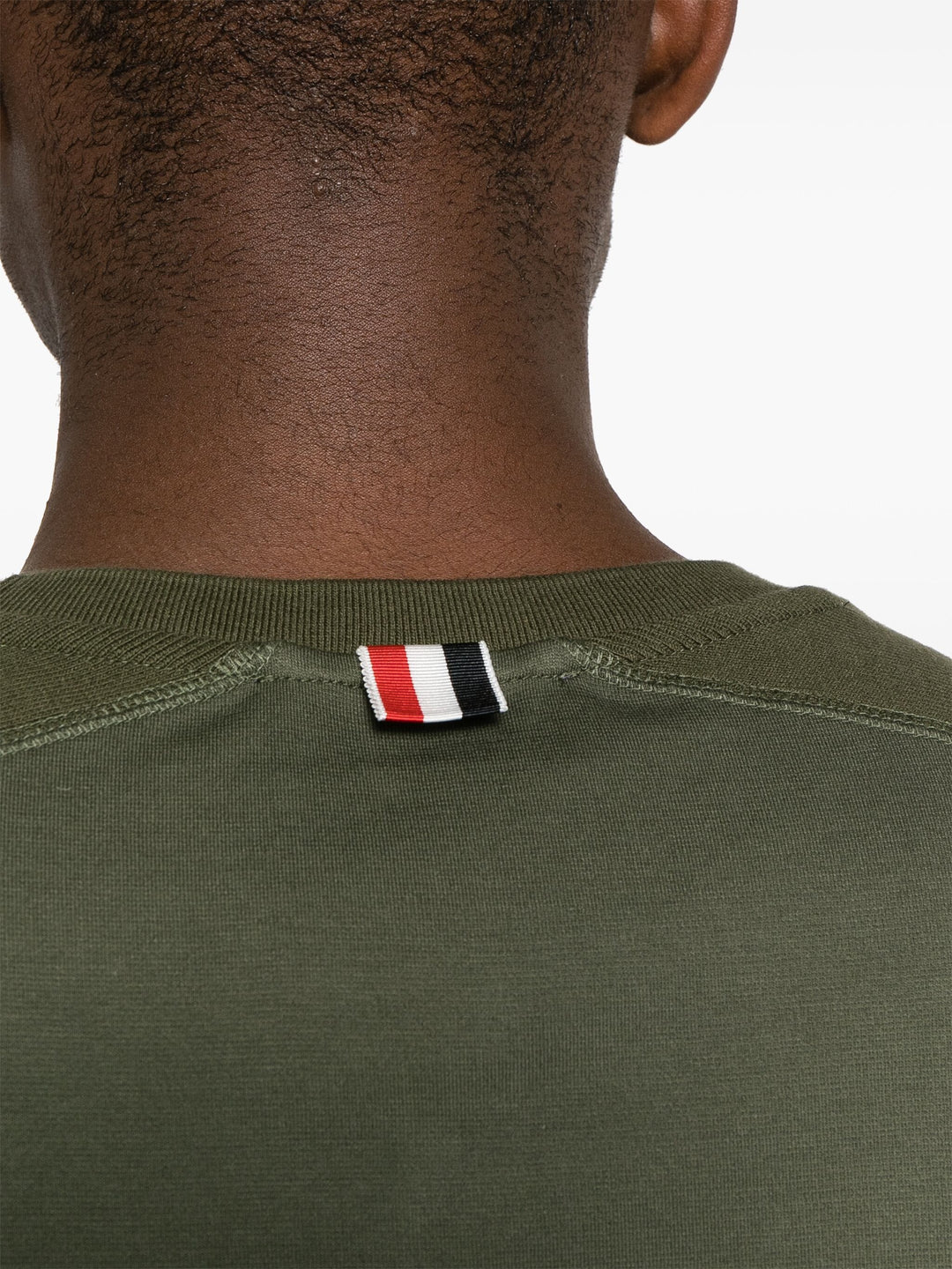 Short Sleeve Tee With 4 Bar Stripe