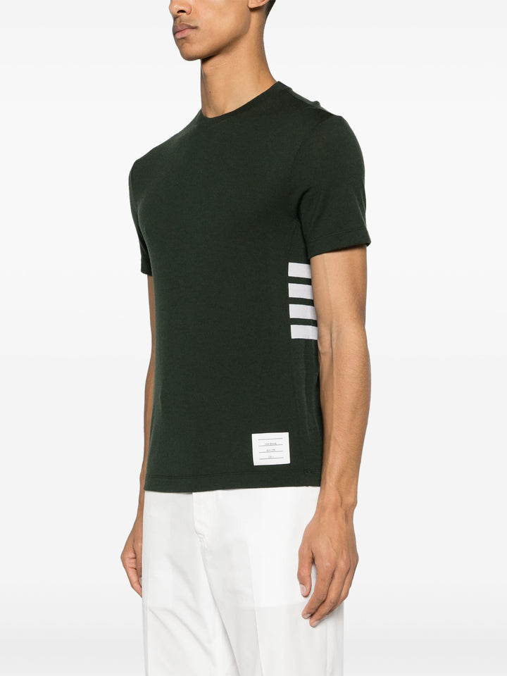 Short Sleeve Tee In Wool Jersey