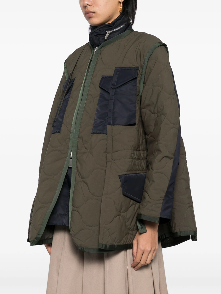 Rip Stop Quilted Coat