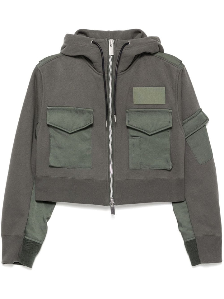 Retail Exclusive sacai X SPIEWAK Cotton Jersey Hoodie