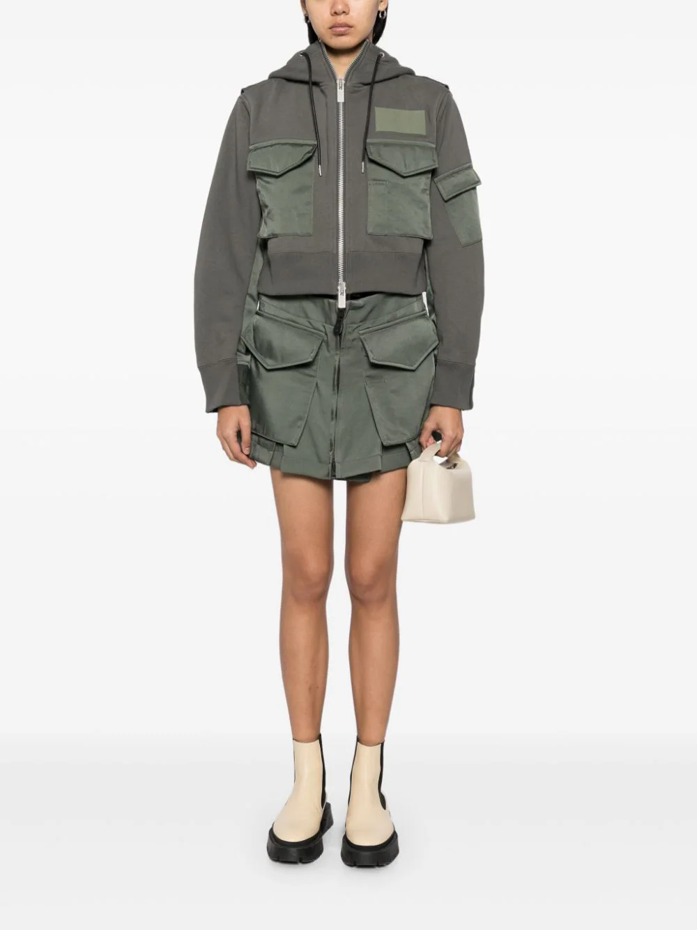 Retail Exclusive sacai X SPIEWAK Cotton Jersey Hoodie