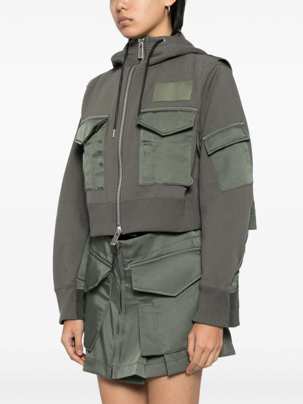 Retail Exclusive sacai X SPIEWAK Cotton Jersey Hoodie