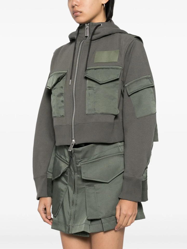Retail Exclusive sacai X SPIEWAK Cotton Jersey Hoodie