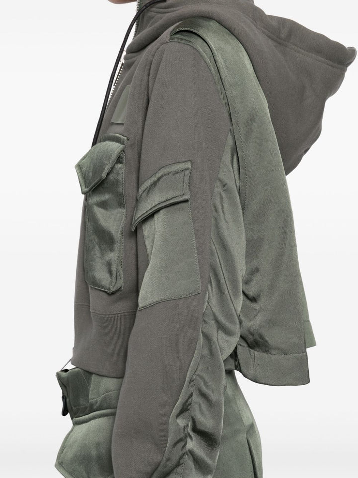 Retail Exclusive sacai X SPIEWAK Cotton Jersey Hoodie