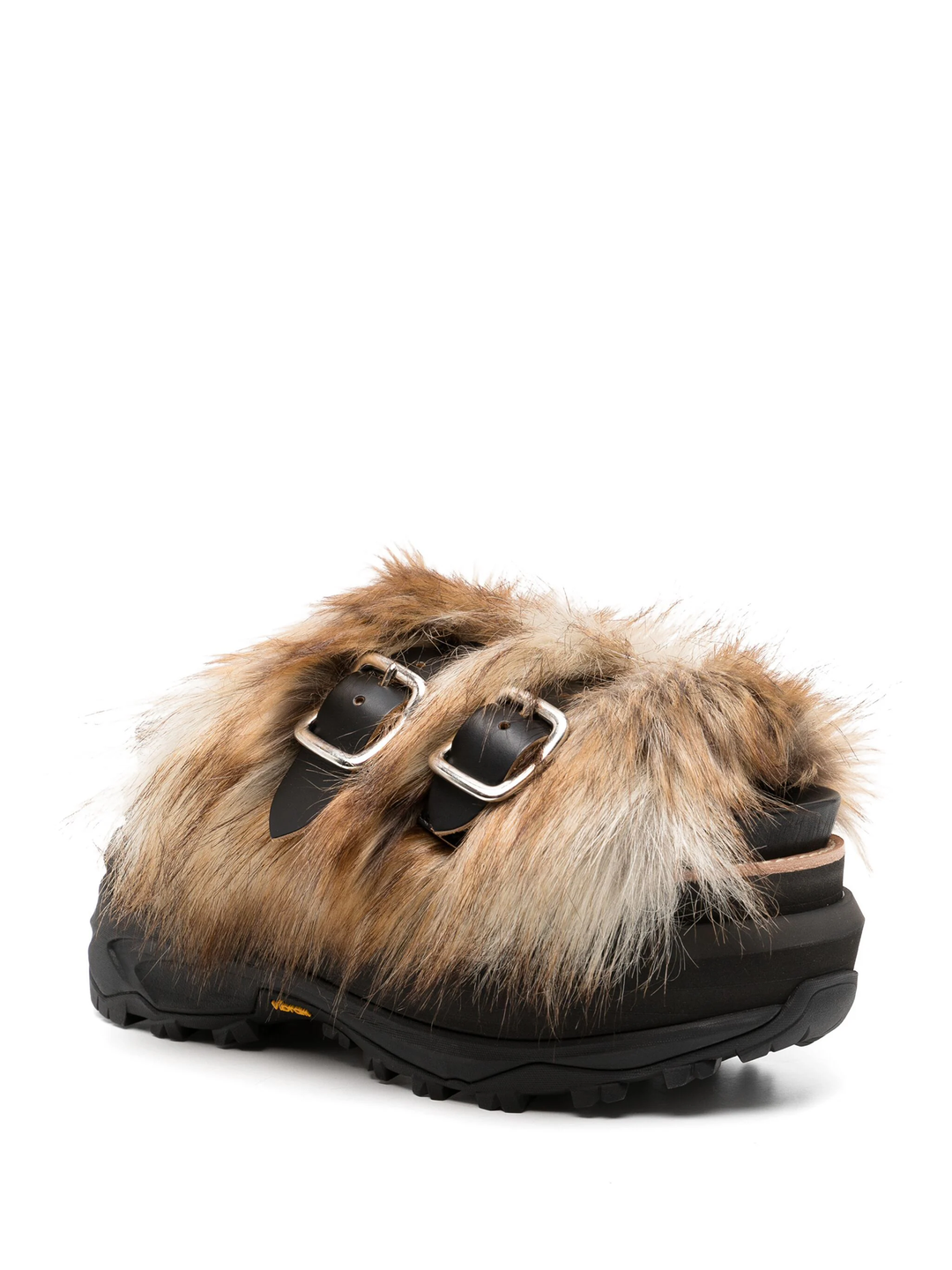 Faux Fur Sandals