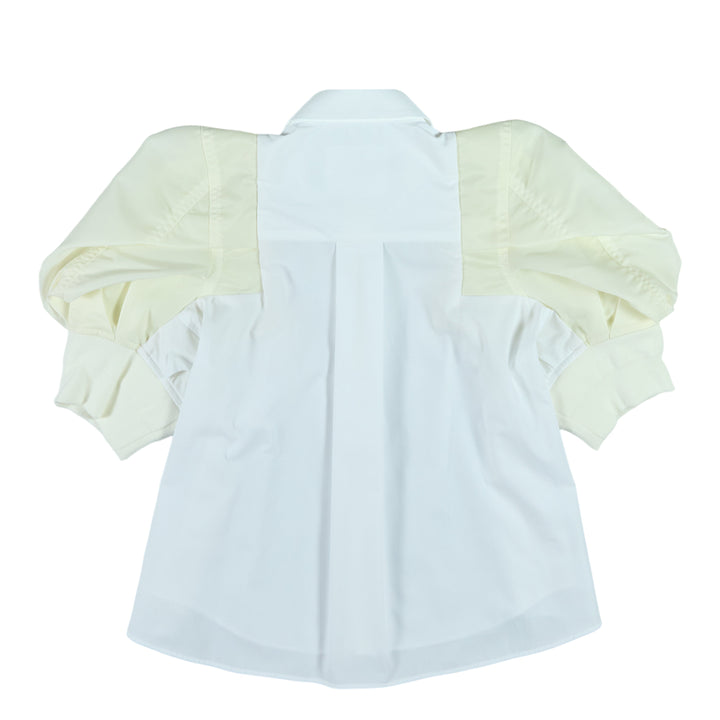 Cotton Poplin x Nylon Twill Top